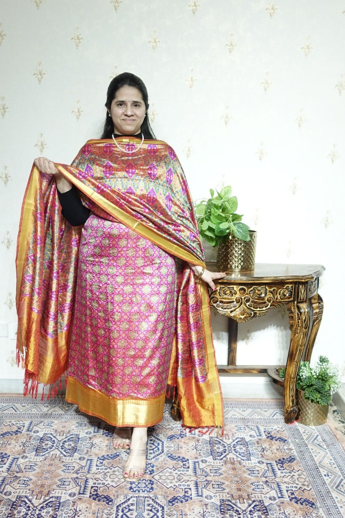 Rajkoti Patola Silk