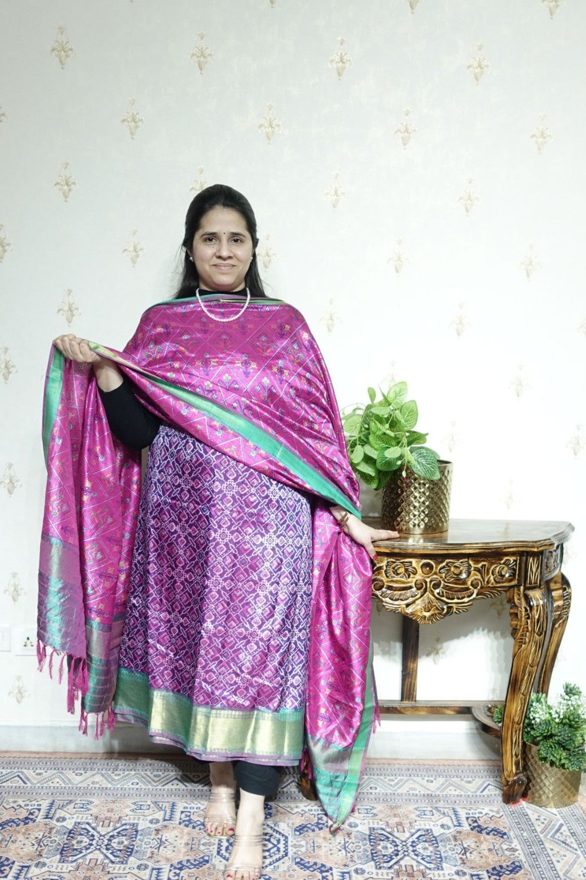 Rajkoti Patola Silk