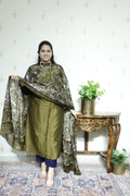Maheshwari Silk with Tabby Dupatta