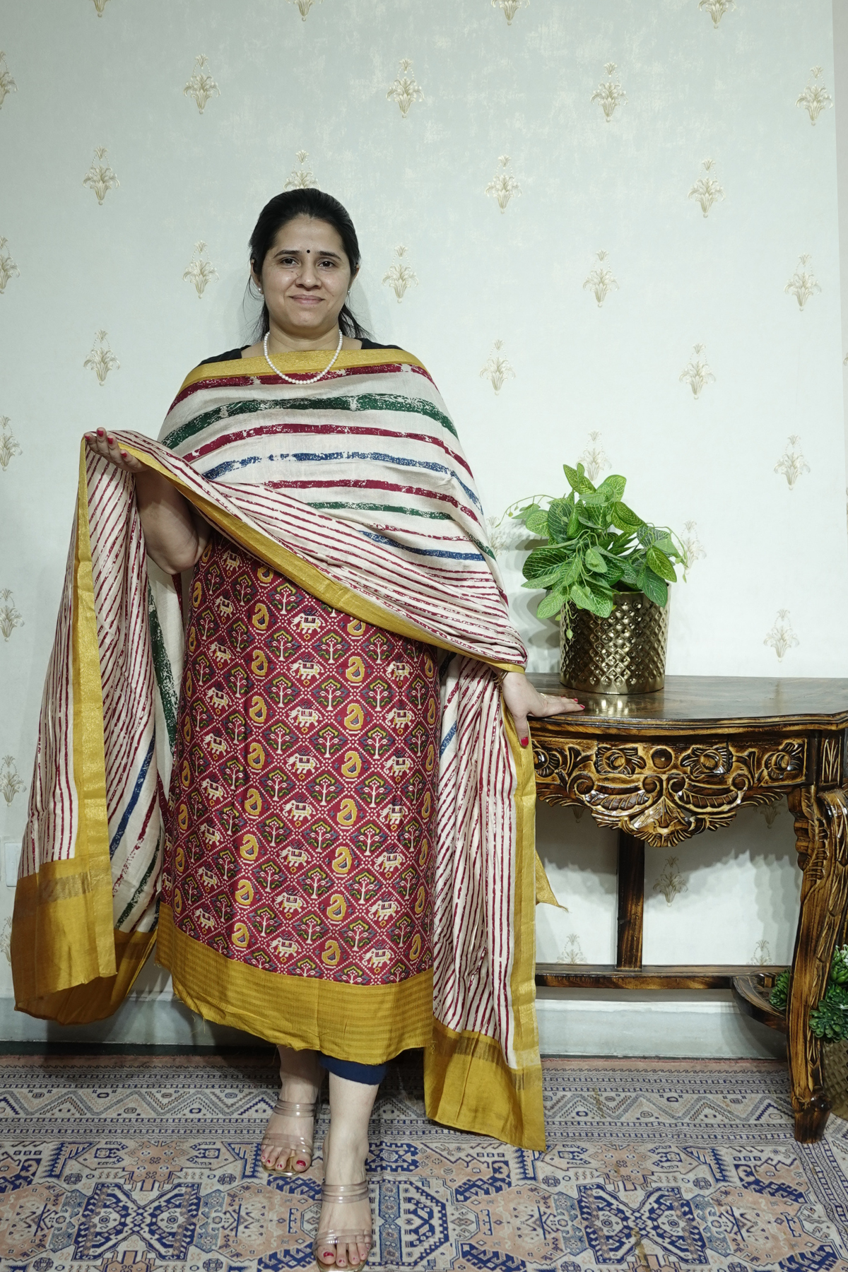 Maheshwari Silk - 40 Gm