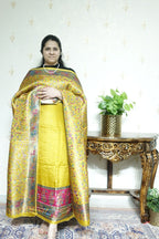 Position Weaving on Dola Silk