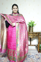 Position Weaving on Dola Silk