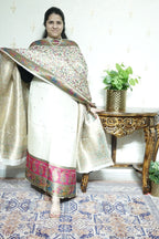 Position Weaving on Dola Silk