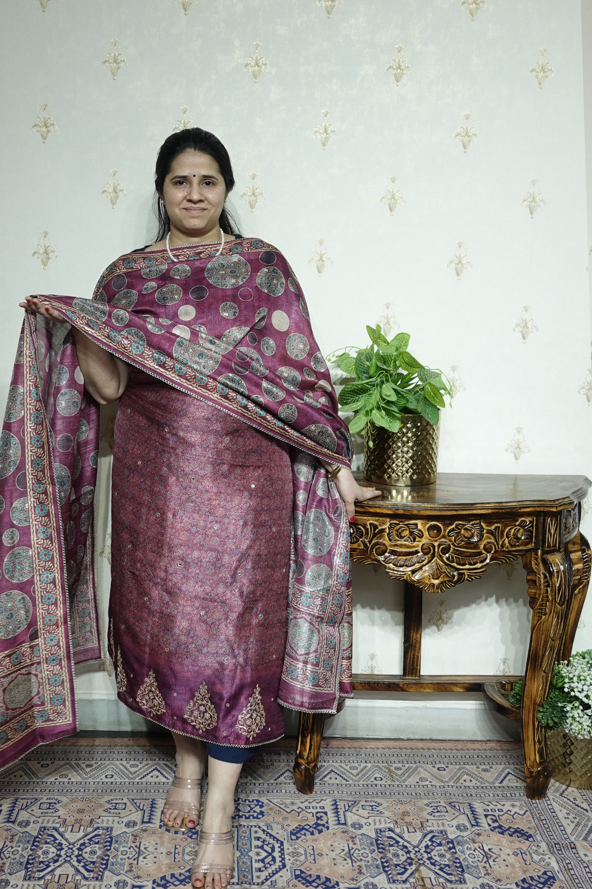 Maheshwari Silk - 40 Gm