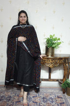 Cotton Linen With Kalamkari Dupatta