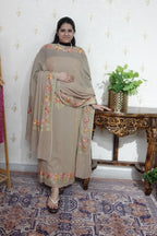Kashmiri Georgette with Aari work