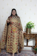 Kashmiri Georgette with Aari work