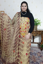 Kashmiri Georgette with Aari work