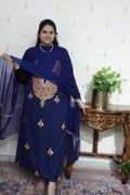 Kashmiri Cotton Muslin with Aari work