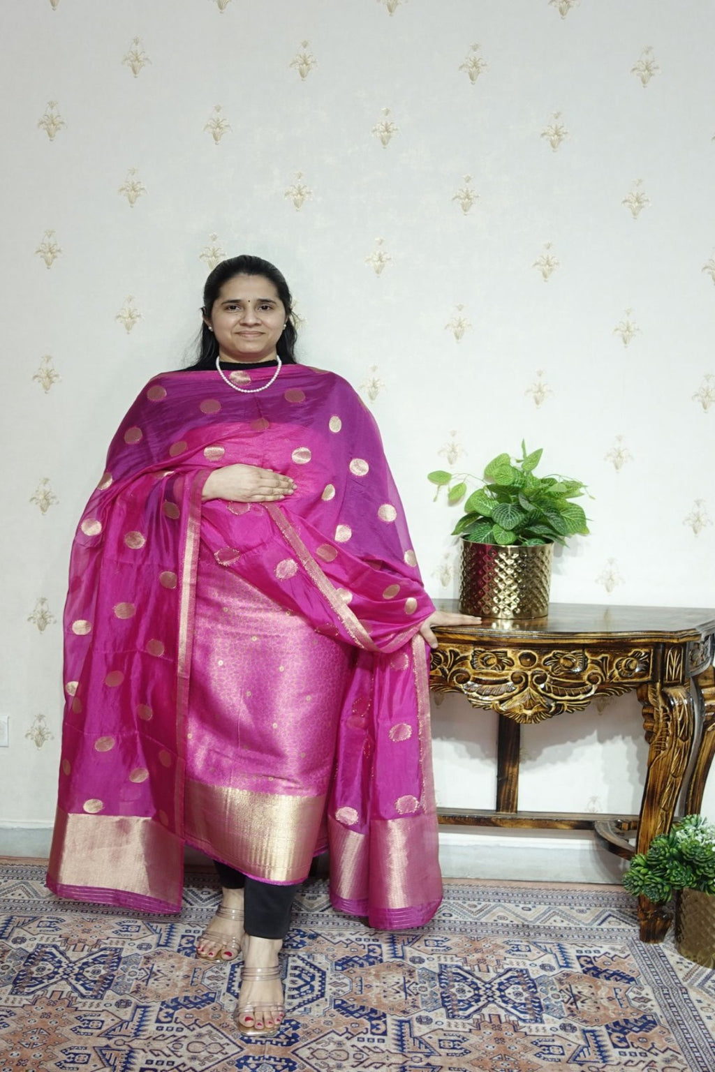 Banarsi Tansui Brocade