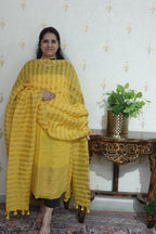 Jamdani Beauty - Linen Jamdani -2pc Set