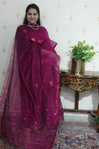 SICO Jamdani -  Gold Zari Weaving -2 pc