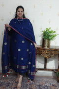 Jamdani Comfort - Mulcotton with Polka weaving -2 pc