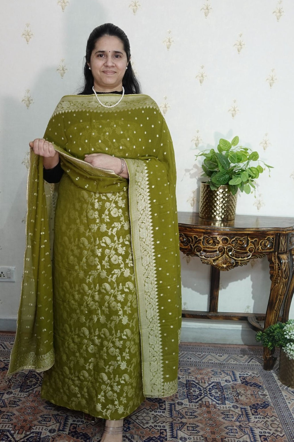 Banarsi Khadi Georgette