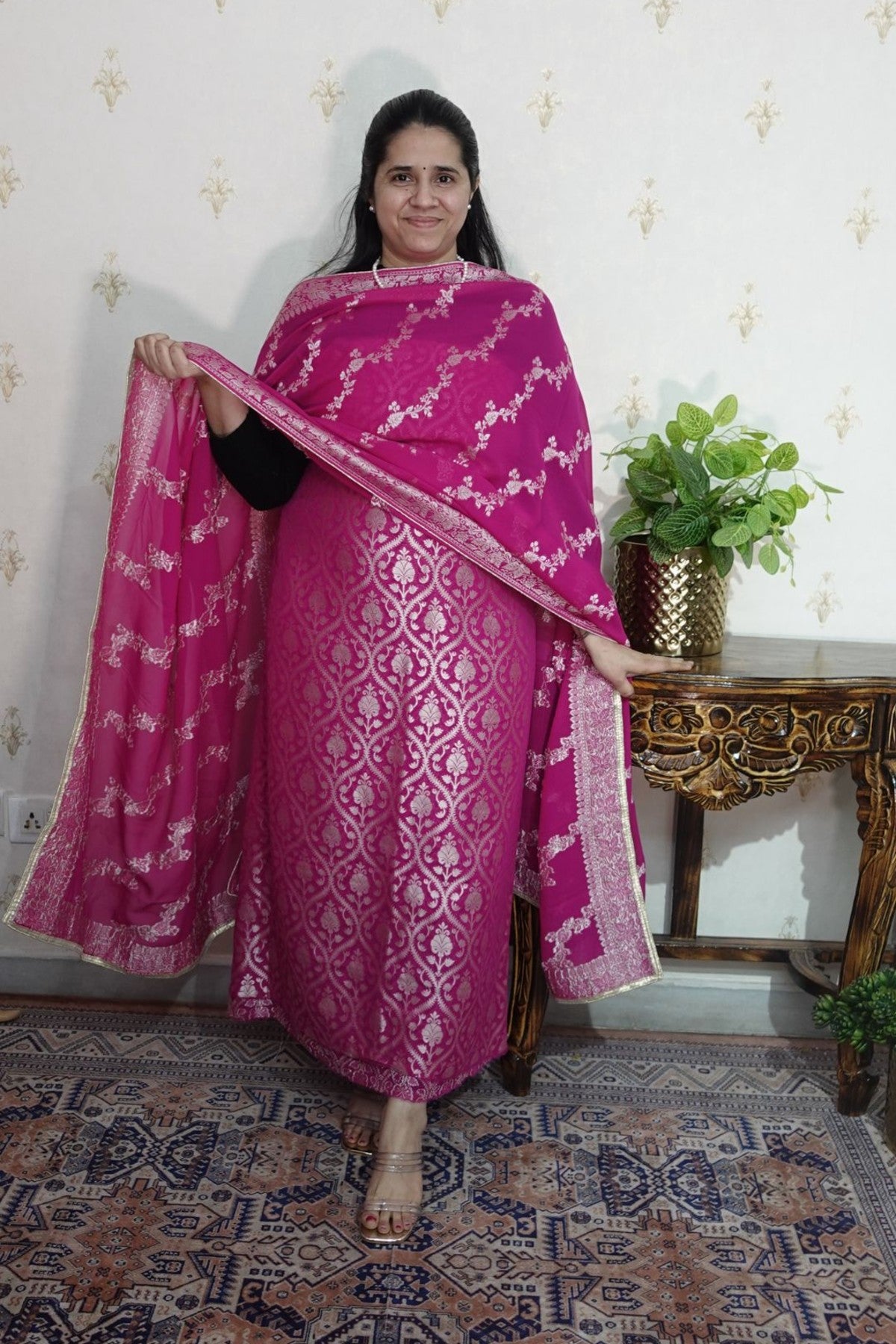 Banarsi Khadi Georgette