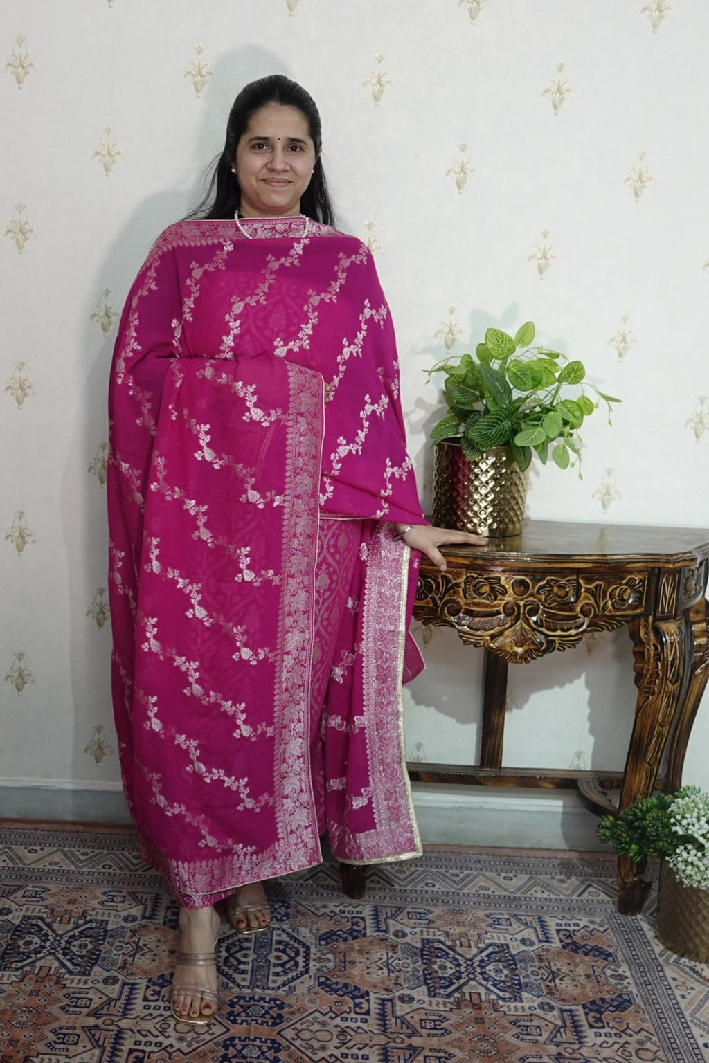 Banarsi Khadi Georgette