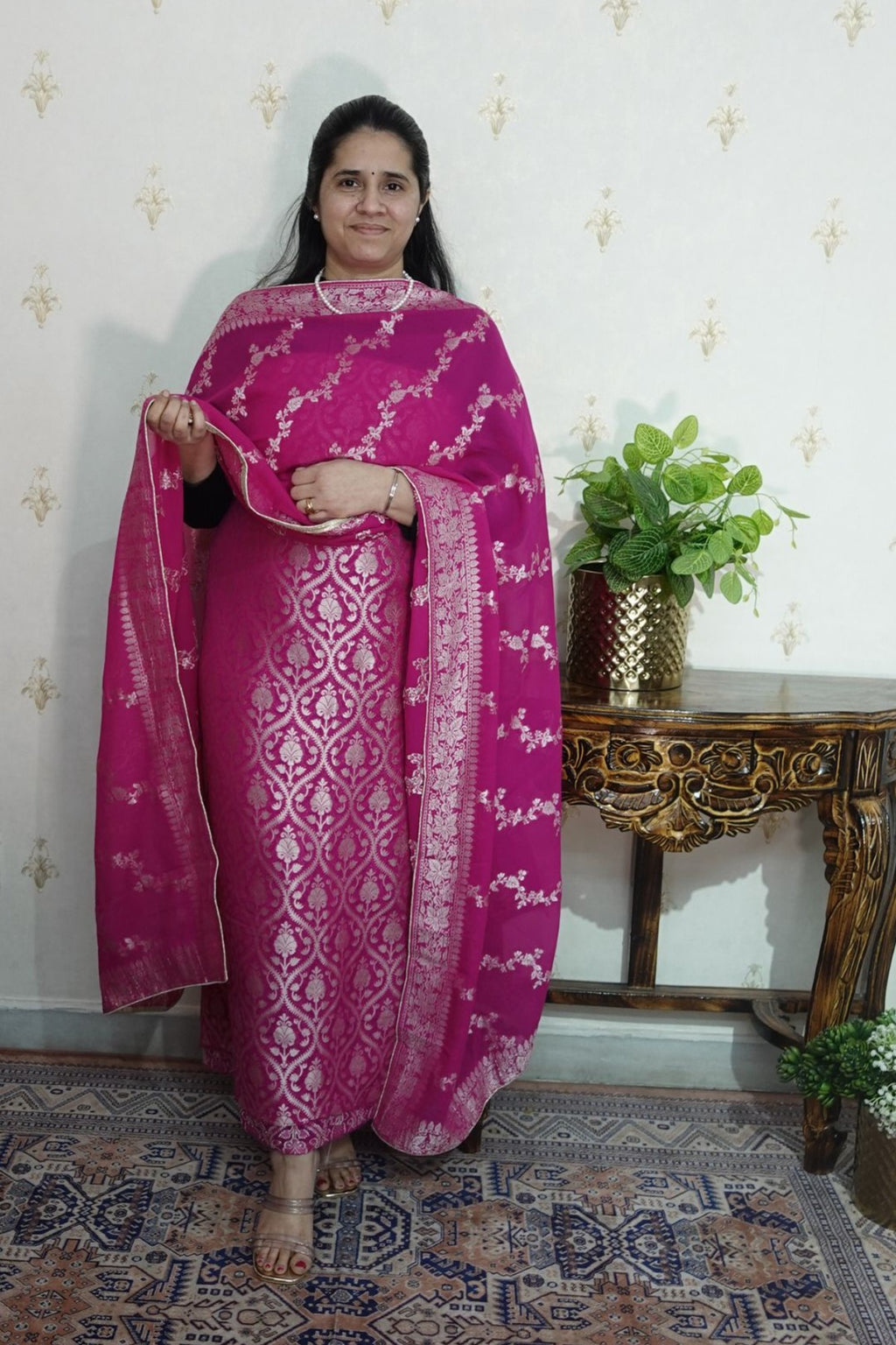 Banarsi Khadi Georgette