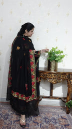 Kashmiri Georgette with Aari work