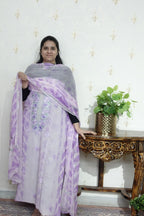 Kashmiri Georgette with Aari work