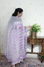 Kashmiri Georgette with Aari work