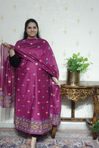 Jamdani- Moonga Cotton with Kullu Patti Weaving