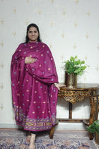 Jamdani- Moonga Cotton with Kullu Patti Weaving