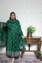 Jamdani- Moonga Cotton with Kullu Patti Weaving