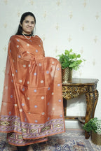Jamdani- Moonga Cotton with Kullu Patti Weaving