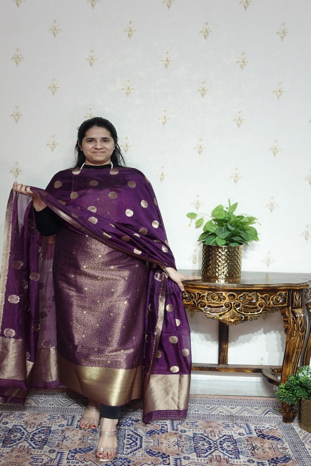 Banarsi Tansui Brocade