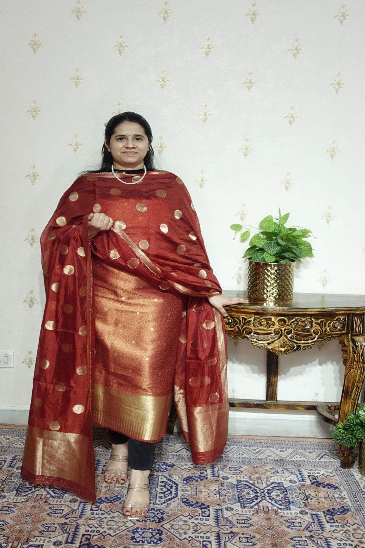 Banarsi Tansui Brocade