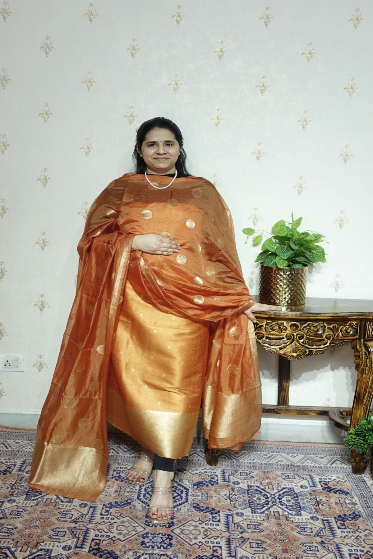 Banarsi Tansui Brocade