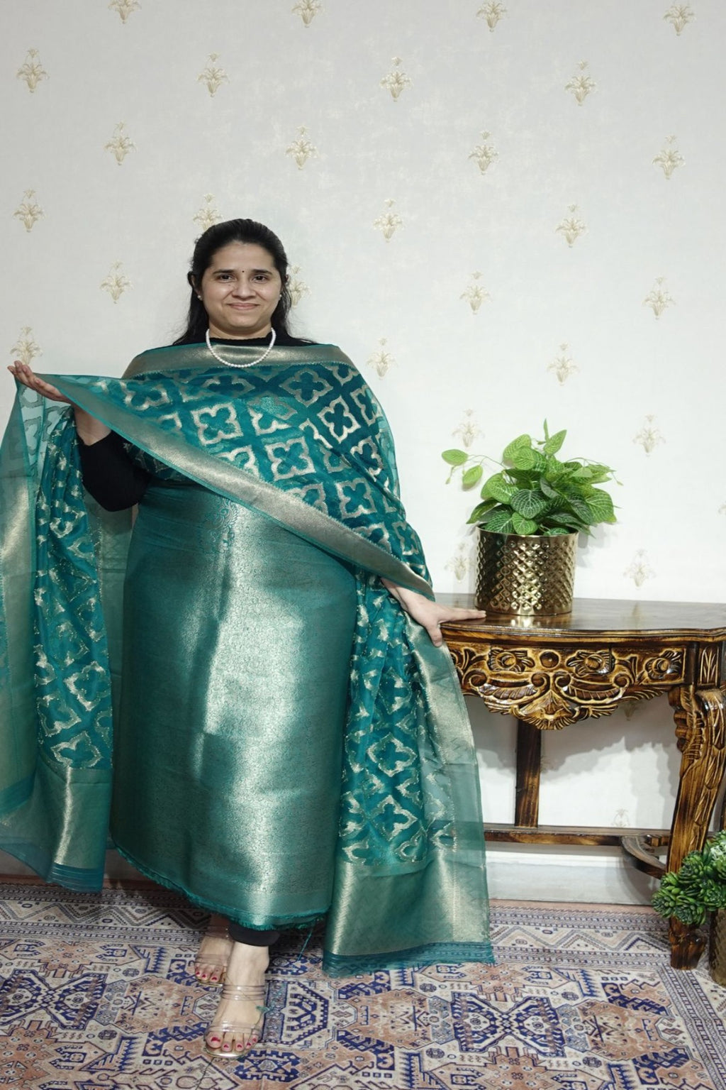 Banarsi Tissue Brocade