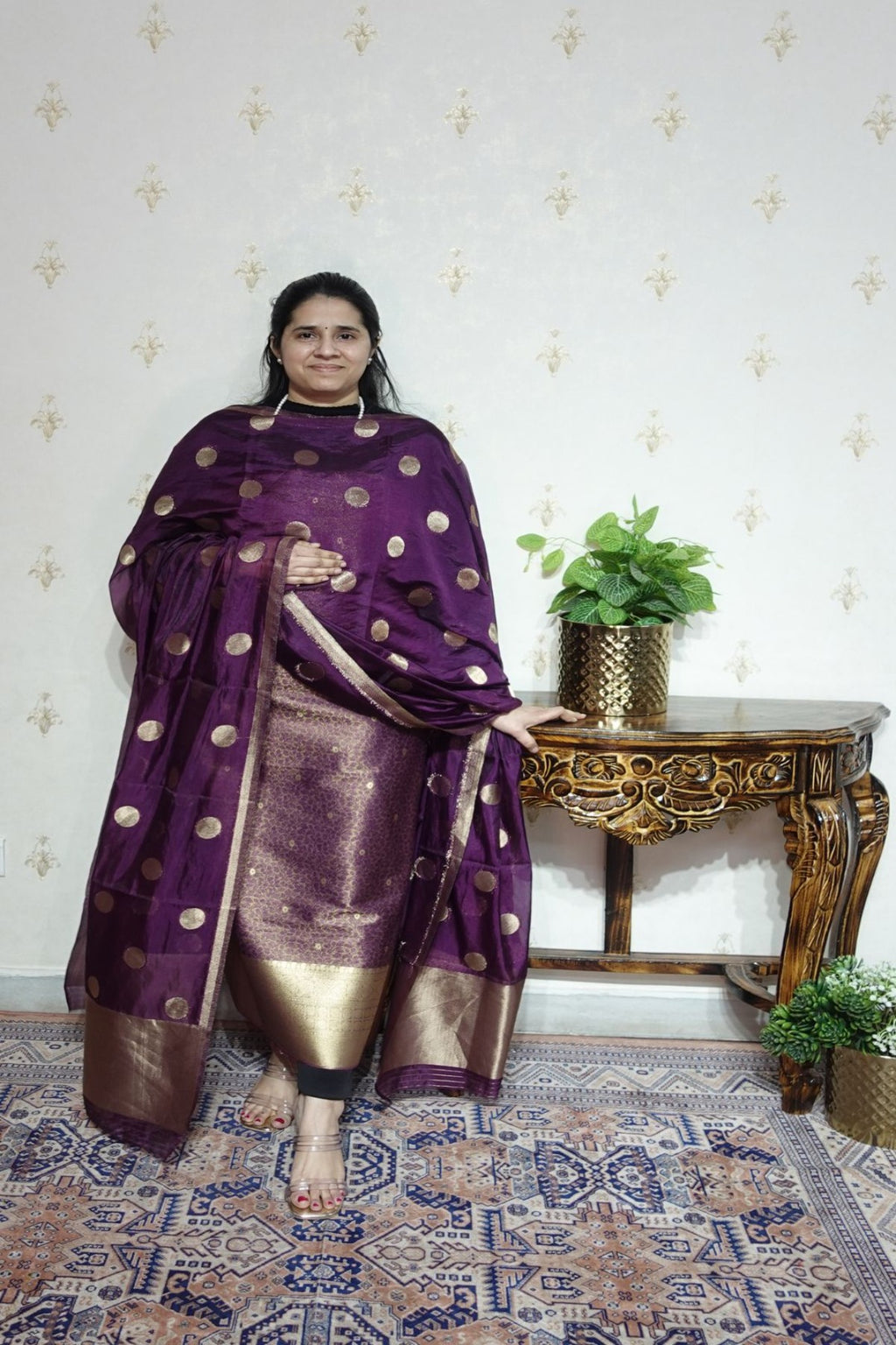 Banarsi Tansui Brocade