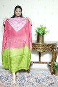 Handmade  Shibori shaded Kurta on Pure Modal