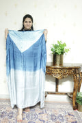 Handmade  Shibori shaded Kurta on Pure Modal