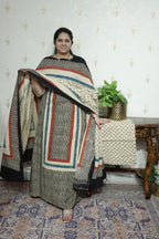 Ajrakh suits sets on Taj group Pure Cotton