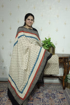 Ajrakh suits sets on Taj group Pure Cotton