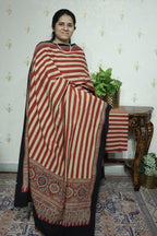 Ajrakh suits sets on Taj group Pure Cotton