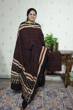 Ajrakh suits sets on Taj group Pure Cotton