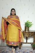 Pure South Cotton With Pochampally Border