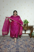 SICO Jamdani -  Gold Zari Weaving -2 pc