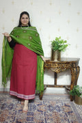 Pure South Cotton With Pochampally Border