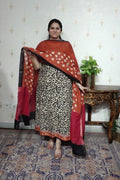 Kanzi Cotton with Block Print- Soft cotton