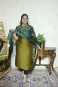 Maheshwari Silk with Tabby Dupatta
