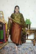 Maheshwari Silk with Tabby Dupatta