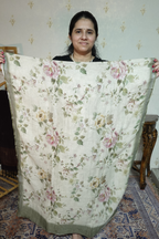 Pure 120 Count  Linen  with Beautiful Prints